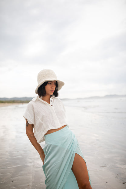 Silk Wrap skirt - 15kthebrand