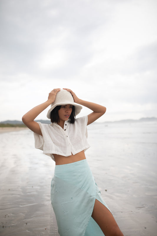 Silk Wrap skirt - 15kthebrand