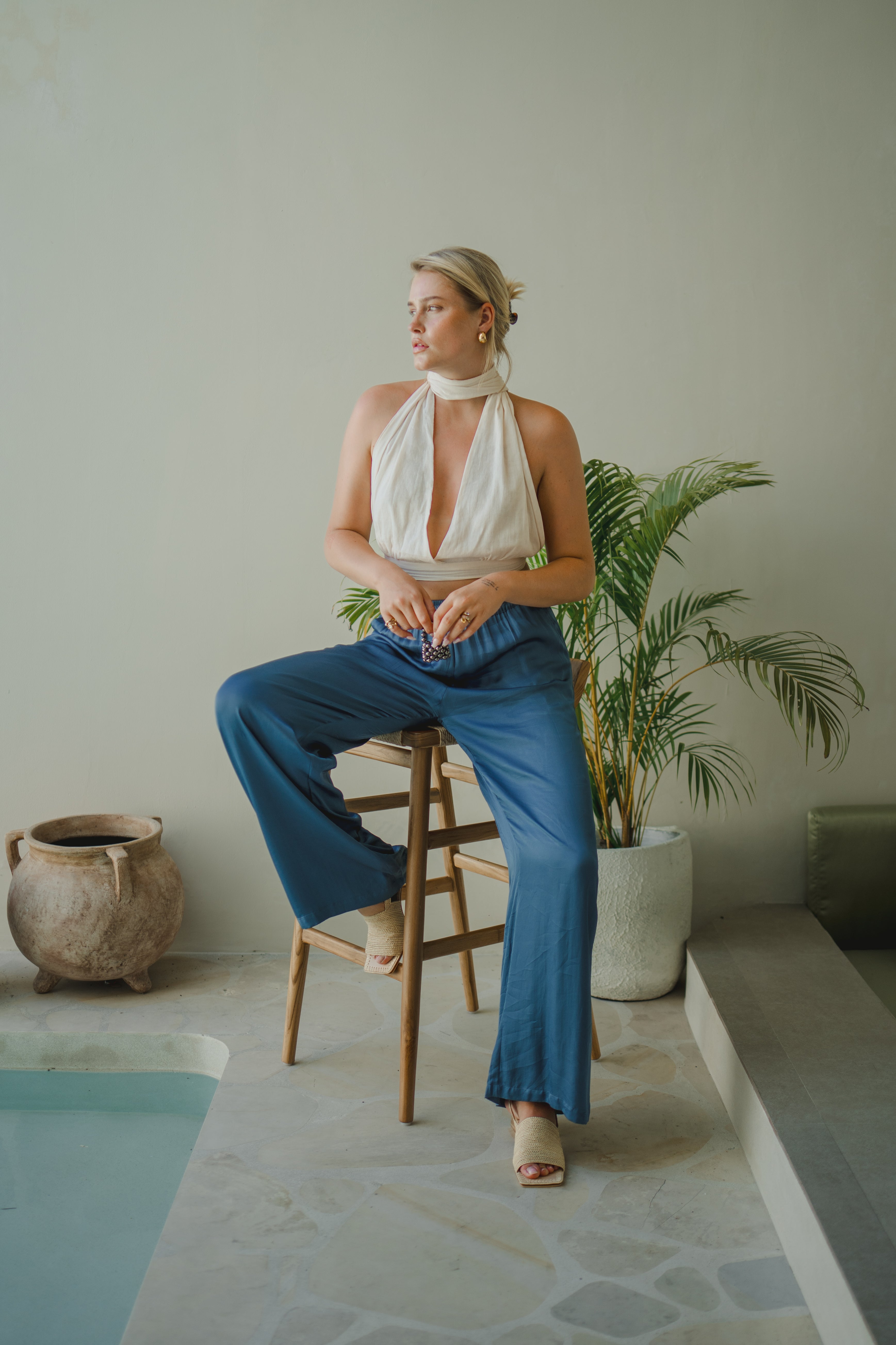 Delilah Wrap Top